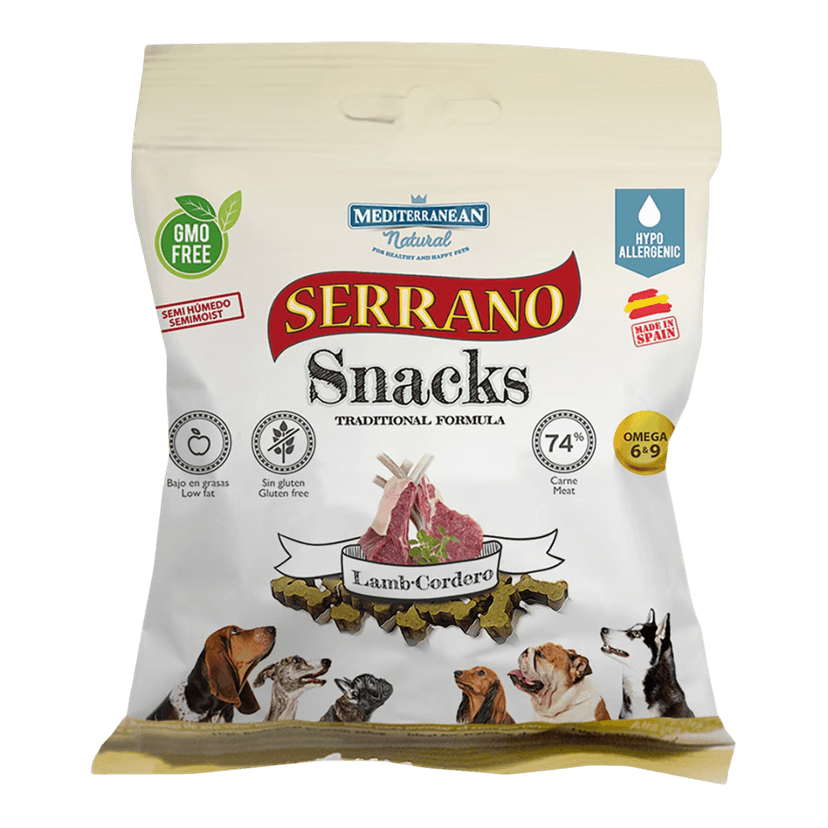 Snack canino de cordero